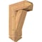 Ekena Millwork Traditional Arts and Crafts Smooth Bracket w/ Offset Brace, Western Red Cedar, 7 1/2"W x 18"D x 26"H BKT0806X18X26TRA03SWR - alternate 1